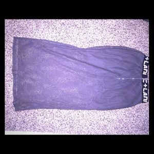 Eric & Lani Mesh Pencil Skirt